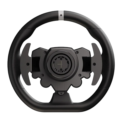 MOZA ESX Steering Wheel – mounted on sim racing setup