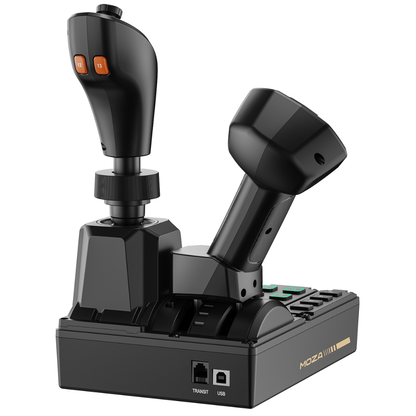 MOZA FCS Farming Control System front view with customizable farming controls
