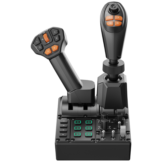 MOZA FCS Farming Control System with dual control levers for Farming Simulator