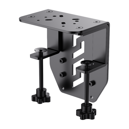 MOZA Flight Base Table Clamp – close up of steel construction