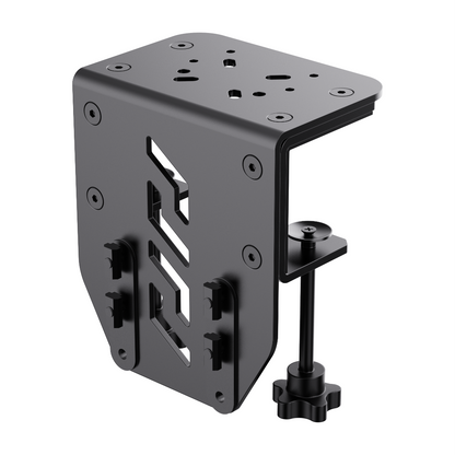 MOZA Flight Base Table Clamp – mounted to desk with flight base