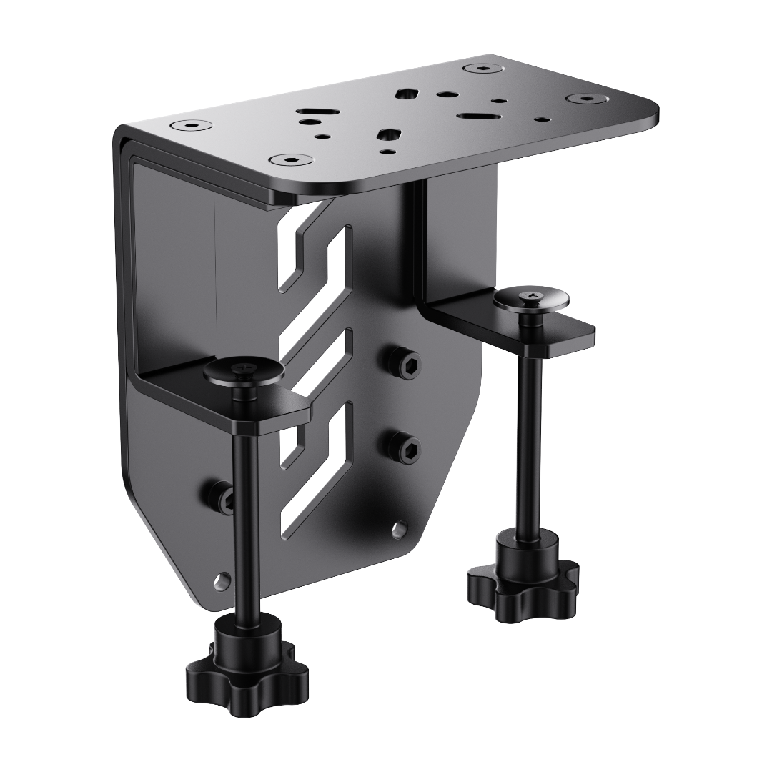 MOZA Flight Base Table Clamp – under desk mounting setup