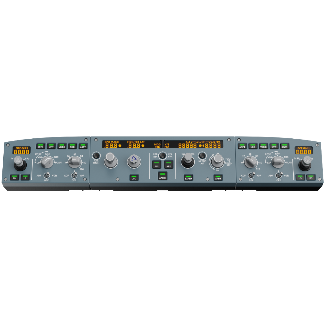 MOZA MA3F Left EFIS Module for Airbus A320 flight simulation