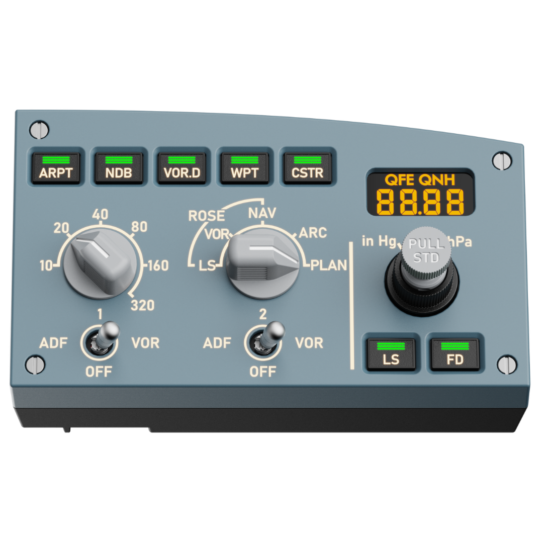 MOZA MA3F Flight Control Unit for Airbus A320 flight simulator