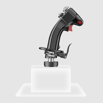 MOZA MH16 Flight Stick – aluminum alloy construction detail