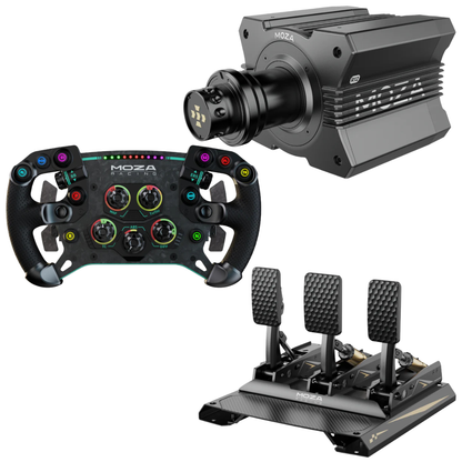 Moza Racing R12 Mid-Grade Sim Racing Bundle