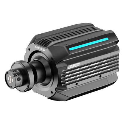 Motor with 'Moza' branding on a white background