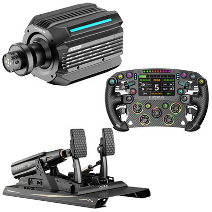 Moza Racing R21 / R25 Pro-Grade Sim Racing Bundle