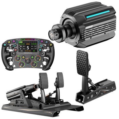 Moza Racing R21 / R25 Pro-Grade Sim Racing Bundle