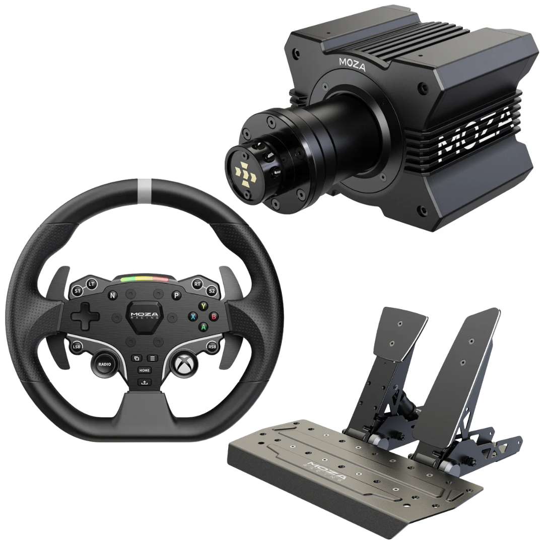 Moza Racing R9 Starter Sim Racing Bundle
