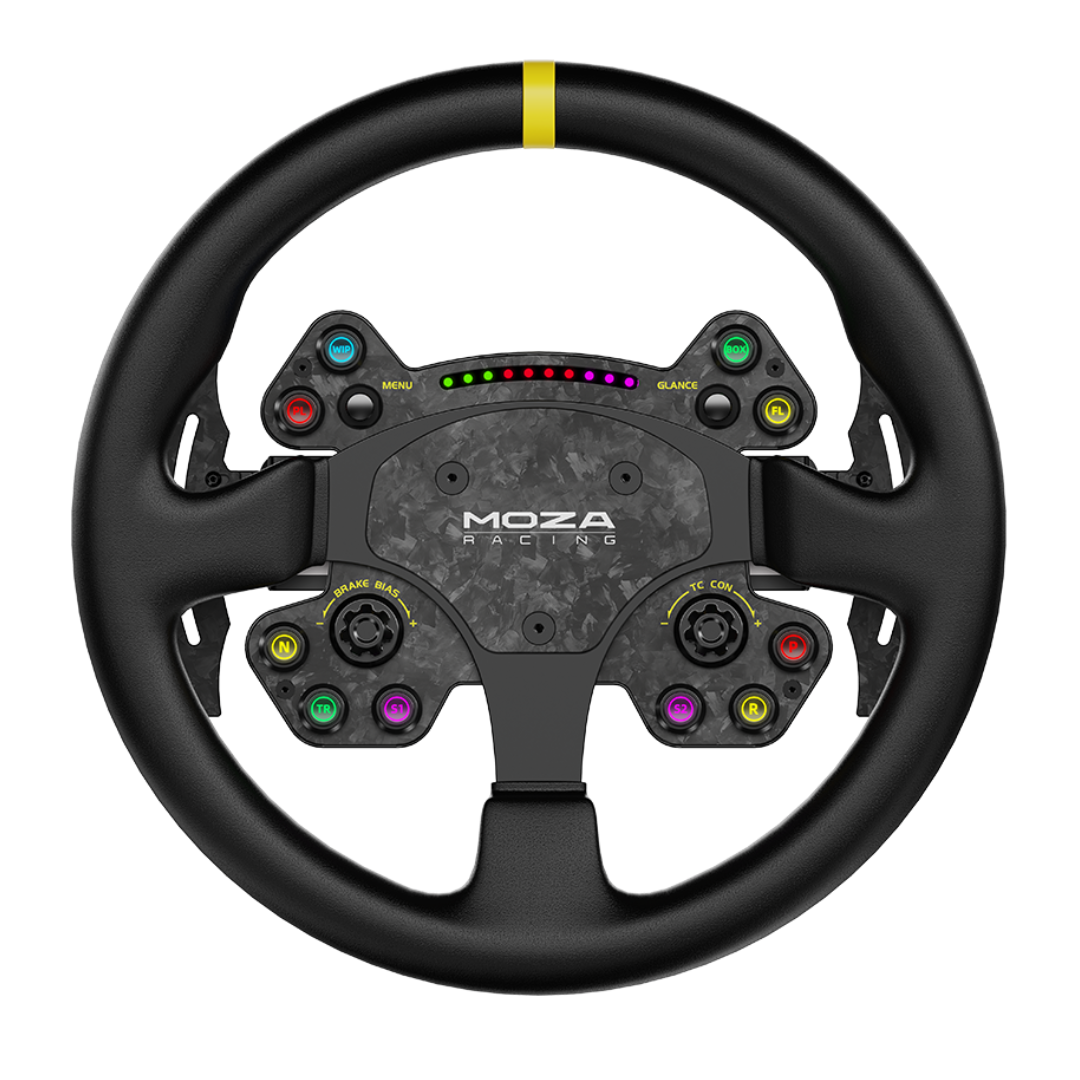 MOZA Racing RS V2 Steering Wheel 330mm GT design for sim racing