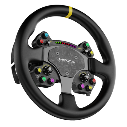 MOZA Racing RS V2 Steering Wheel magnetic paddle shifters for fast inputs