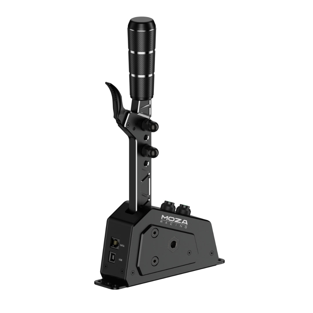Moza Racing SGP Sequential Shifter metal construction close up