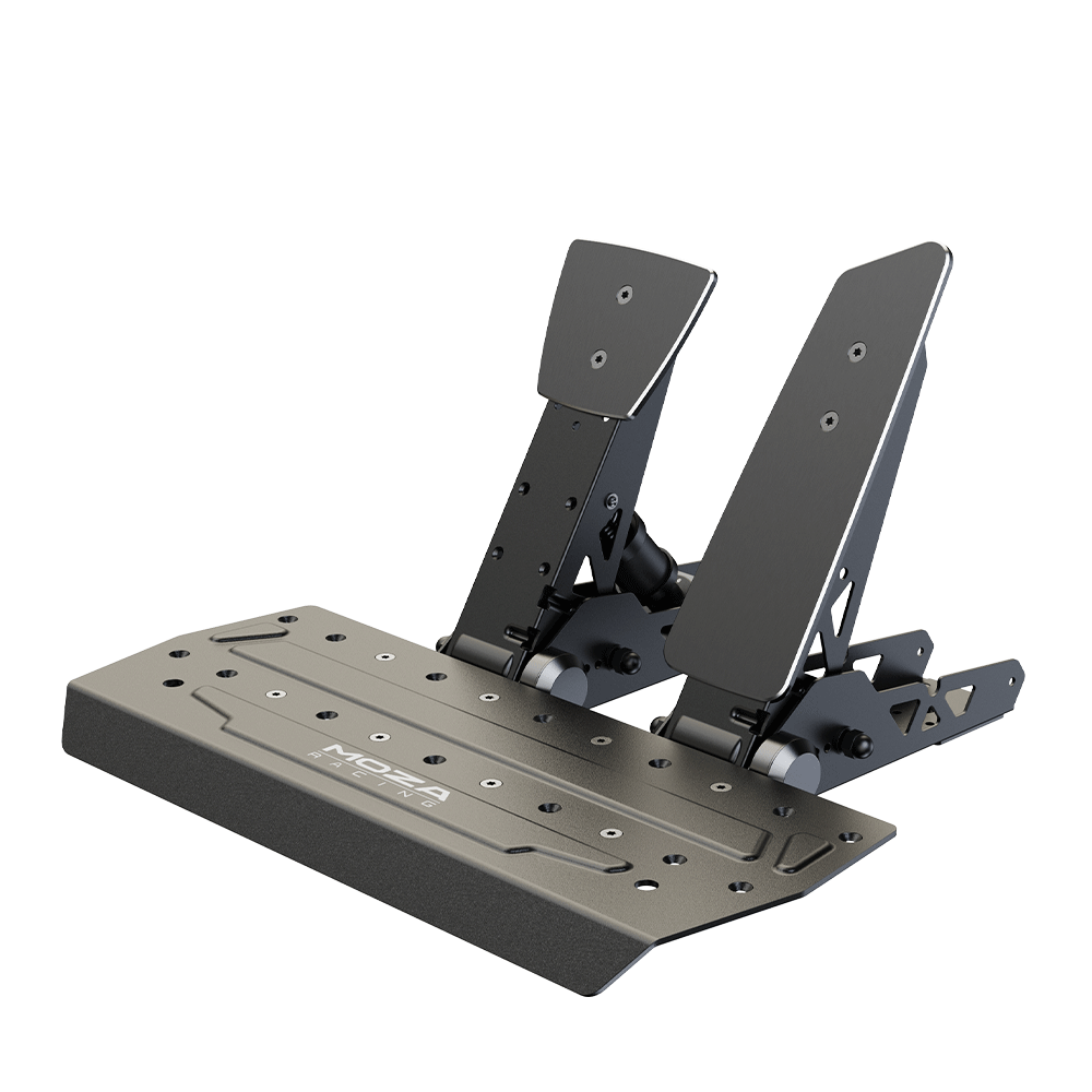 MOZA SR-P clutch pedal module detail with angle sensor