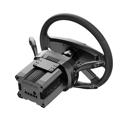MOZA Multi-Function Stalks – integrated into sim racing cockpit