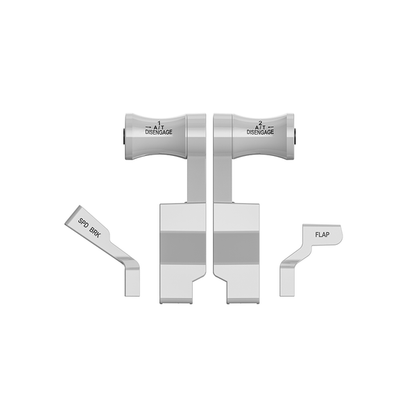 Set of dental tools with 'Drenagage' branding on a white background