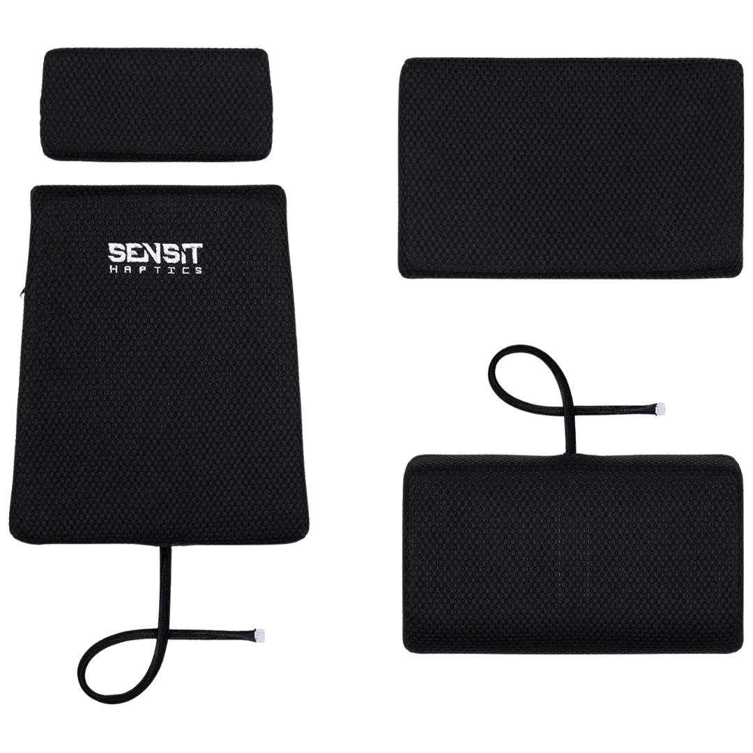 SensitHaptics MTC-P Extreme Gen2 haptic seat pad with built-in actuators