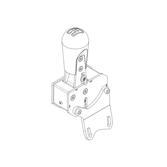 Sim Motion Heusinkveld MagShift Mini Angled Mount – bracket for angled shifter positioning