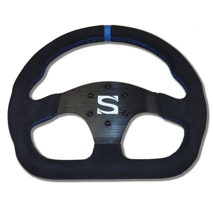 Sim Motion steering wheel rim only Alcantara D shape for GT racing use