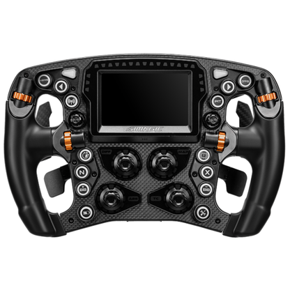 Simagic 3-Paddle Shifter Module with dual clutch paddles for launch control racing setups