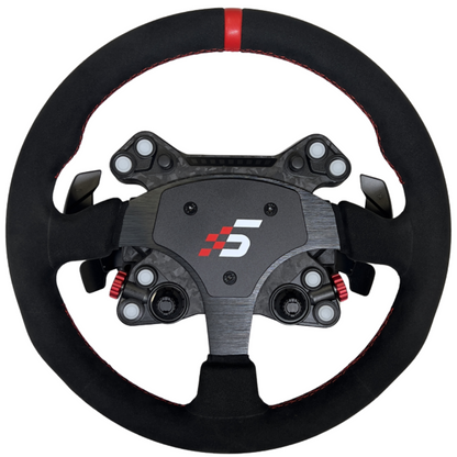 Simagic 330mm round suede steering wheel for sim racing