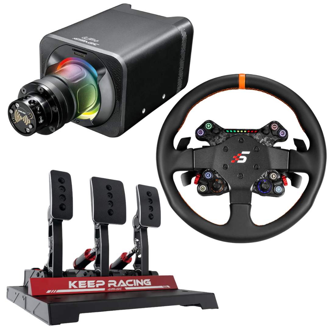 Simagic Alpha Evo Mid-Range Sim Racing Bundle