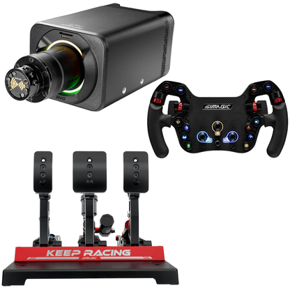Simagic Alpha Evo Pro / Ultra Pro-Grade Sim Racing Bundle