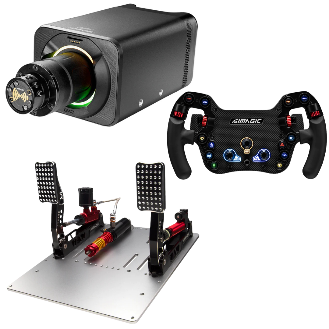 Simagic Alpha Evo Pro / Ultra Pro-Grade Sim Racing Bundle