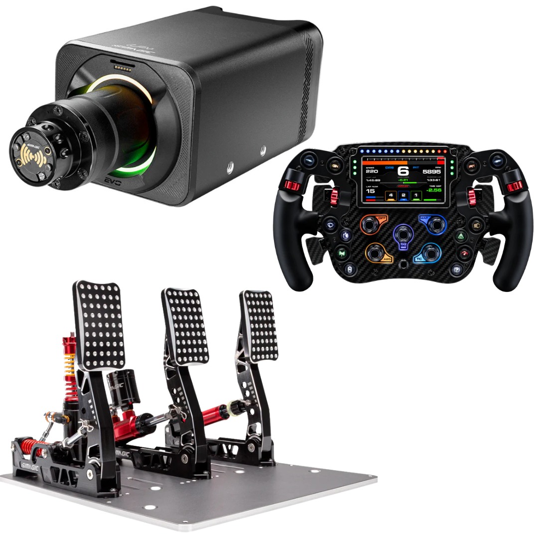 Simagic Alpha Evo Pro / Ultra Pro-Grade Sim Racing Bundle