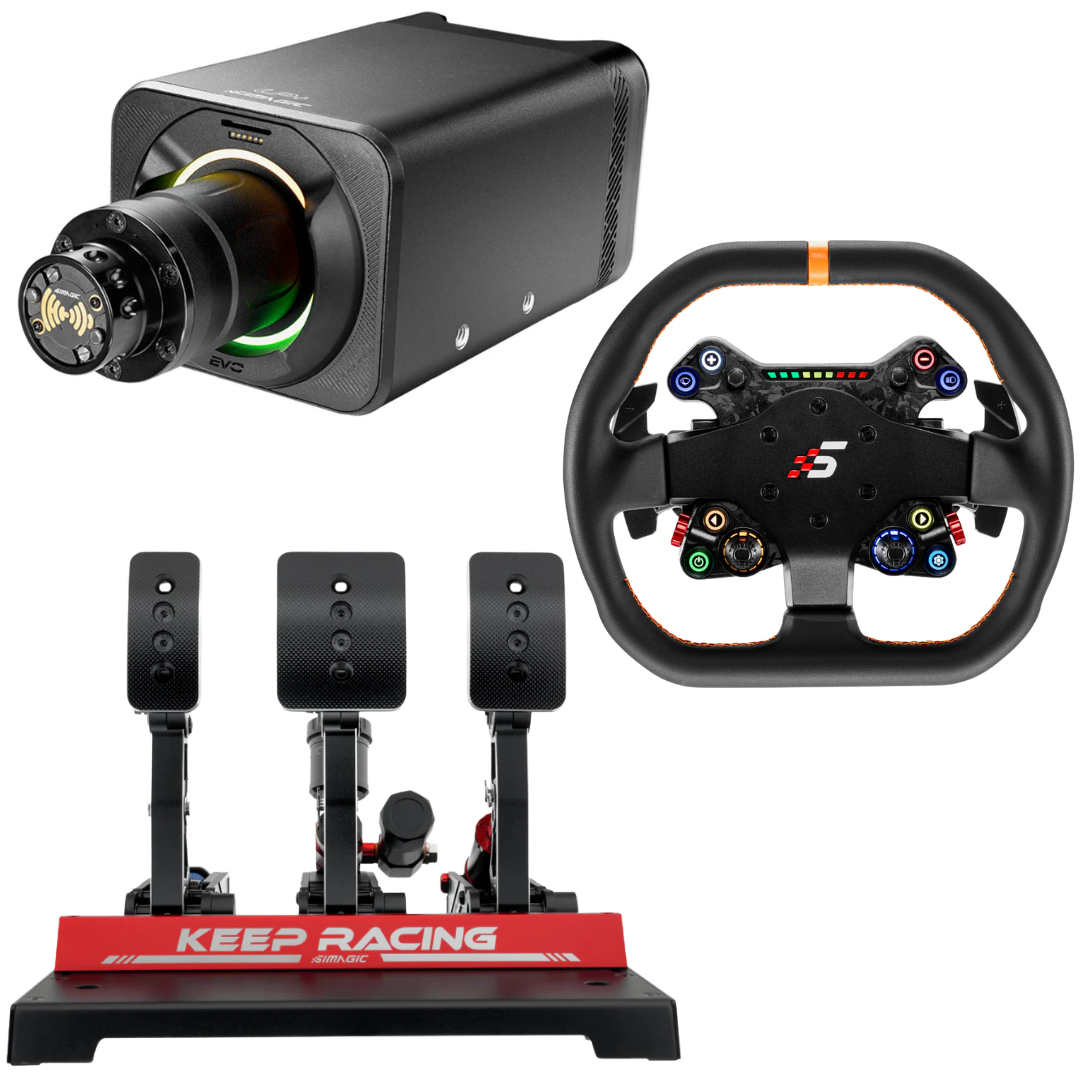Simagic Alpha Evo Pro / Ultra Pro-Grade Sim Racing Bundle