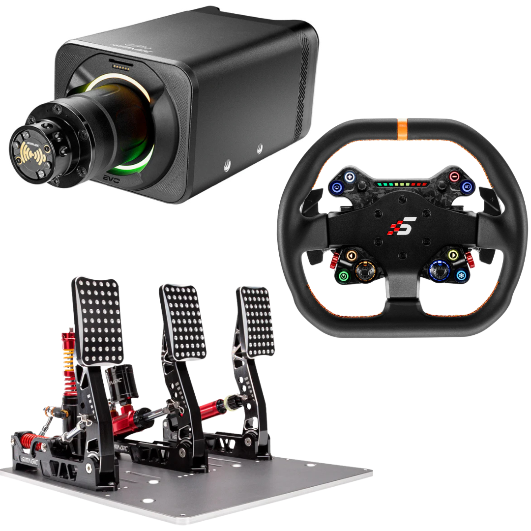 Simagic Alpha Evo Pro / Ultra Pro-Grade Sim Racing Bundle
