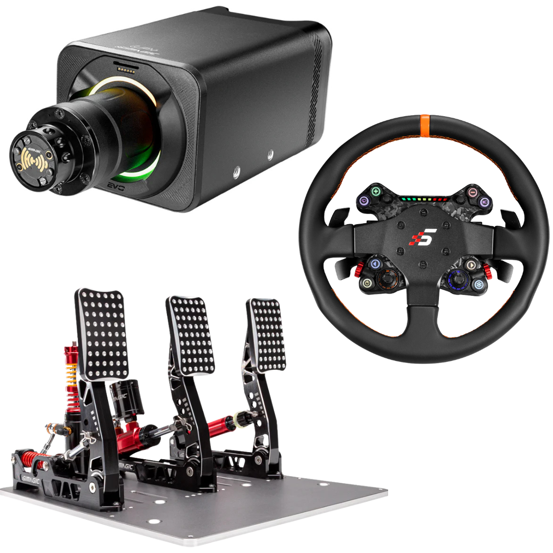 Simagic Alpha Evo Pro / Ultra Pro-Grade Sim Racing Bundle