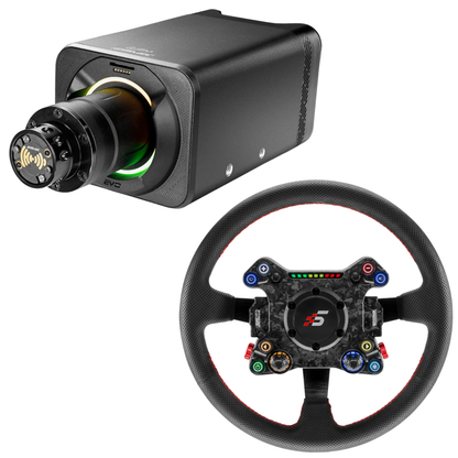 Simagic Alpha Evo Pro direct drive wheelbase with Neo X 350W drift steering wheel bundle for sim racing and drifting