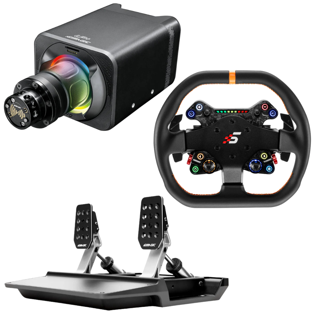 Simagic Alpha Evo Sport Starter Sim Racing Bundle (Pre-Order)