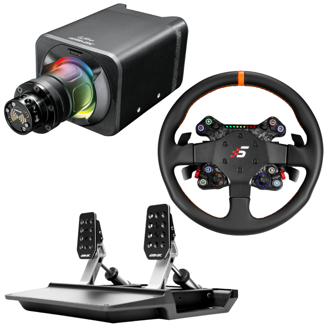 Simagic Alpha Evo Sport Starter Sim Racing Bundle (Pre-Order)