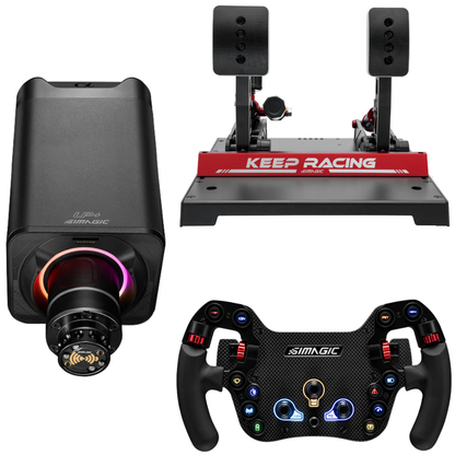 Simagic Alpha Evo Pro / Ultra Pro-Grade Sim Racing Bundle