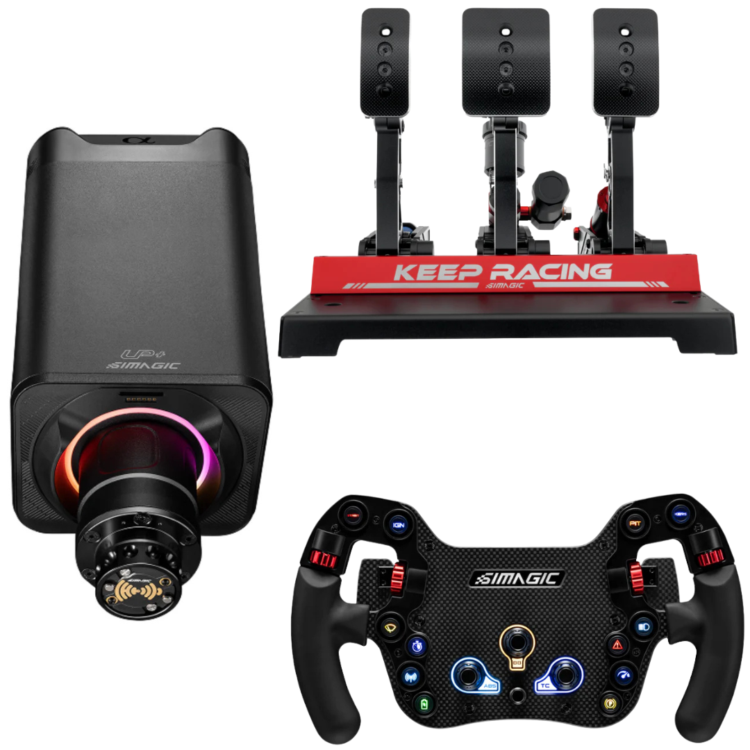 Simagic Alpha Evo Pro / Ultra Pro-Grade Sim Racing Bundle