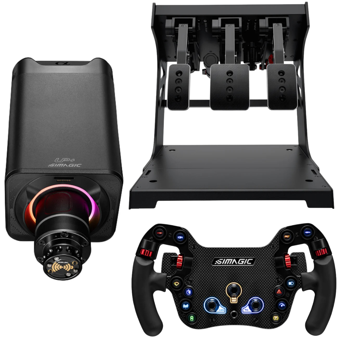 Simagic Alpha Evo Pro / Ultra Pro-Grade Sim Racing Bundle