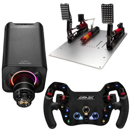 Simagic Alpha Evo Pro / Ultra Pro-Grade Sim Racing Bundle