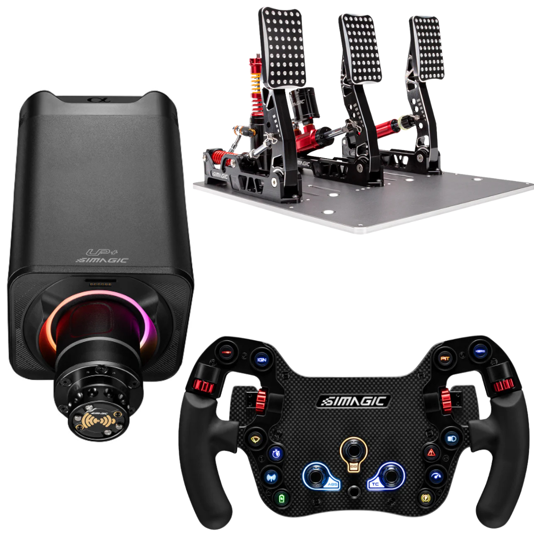 Simagic Alpha Evo Pro / Ultra Pro-Grade Sim Racing Bundle