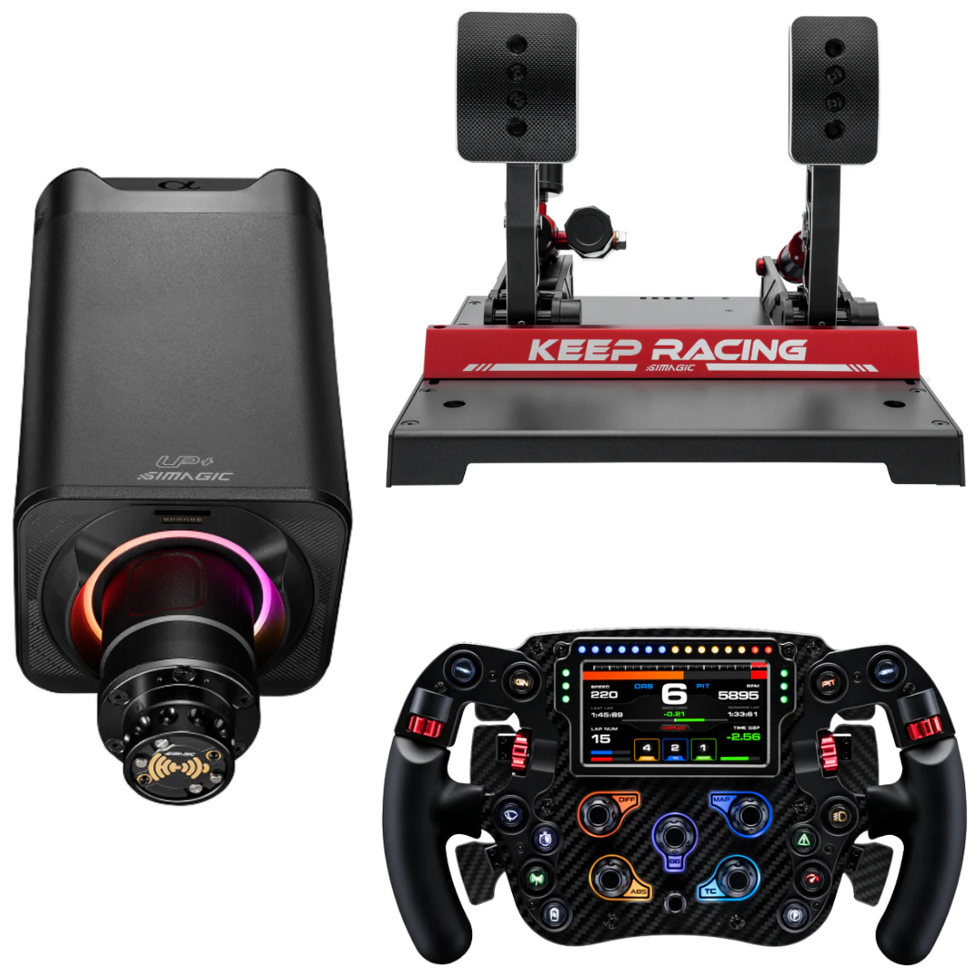 Simagic Alpha Evo Pro / Ultra Pro-Grade Sim Racing Bundle