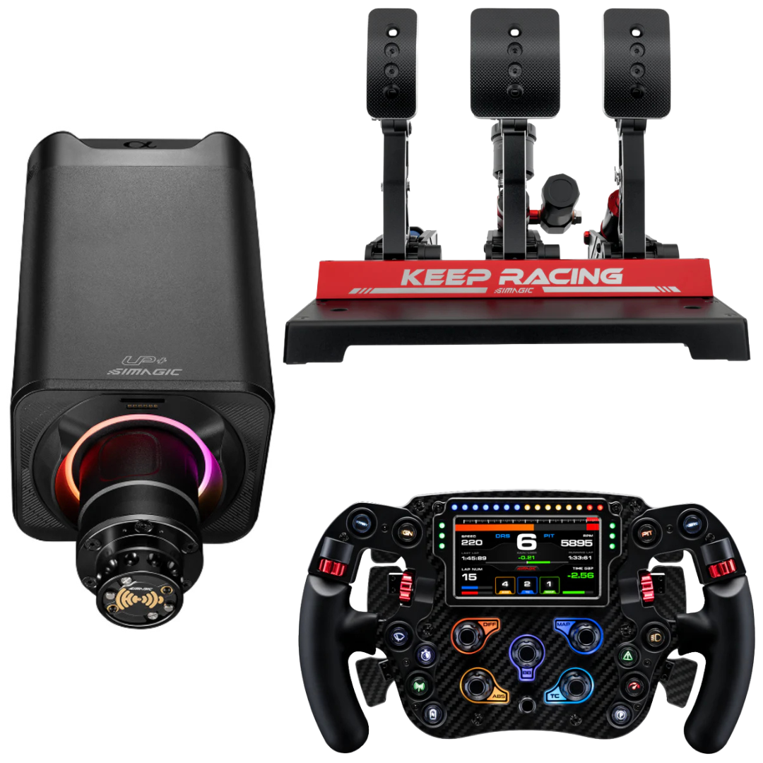 Simagic Alpha Evo Pro / Ultra Pro-Grade Sim Racing Bundle