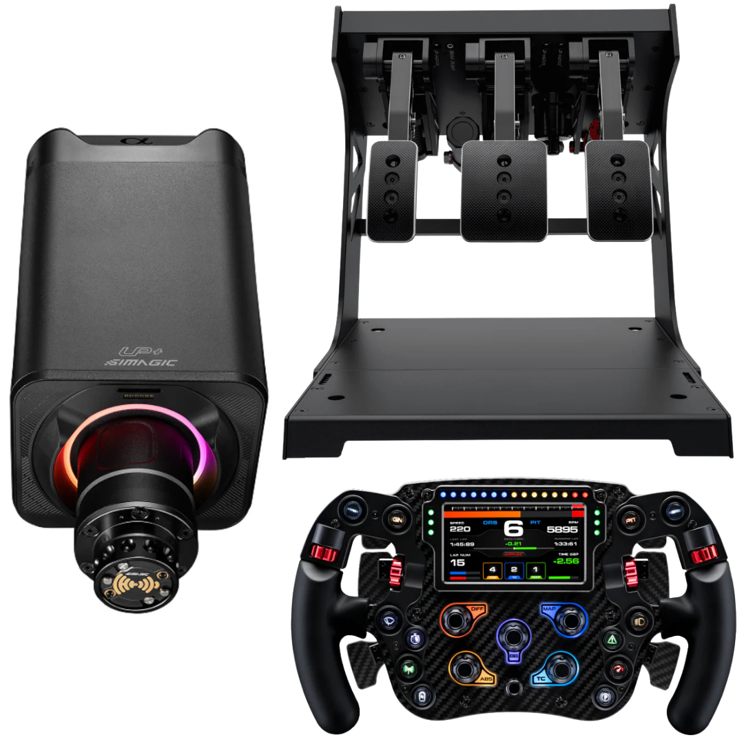 Simagic Alpha Evo Pro / Ultra Pro-Grade Sim Racing Bundle