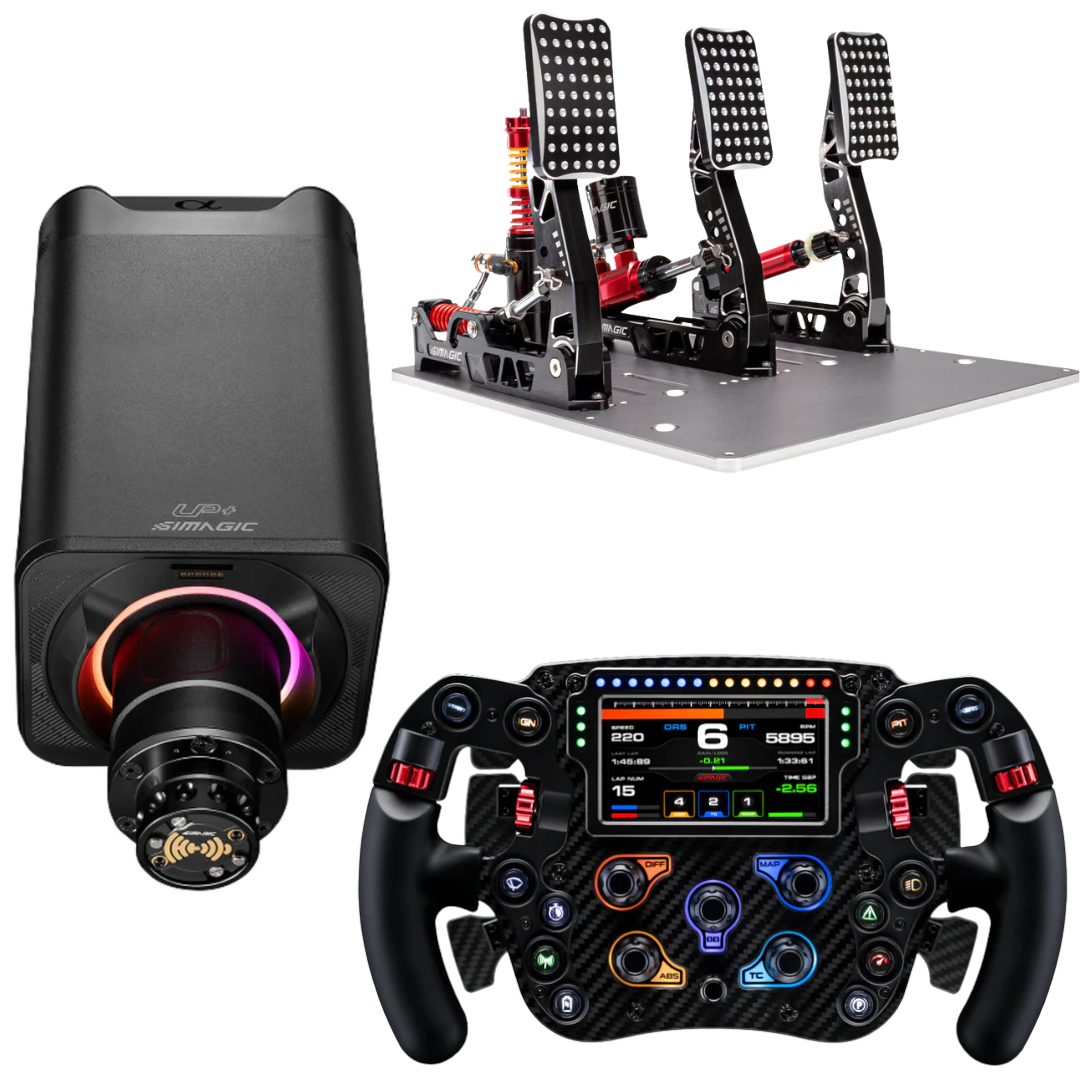 Simagic Alpha Evo Pro / Ultra Pro-Grade Sim Racing Bundle