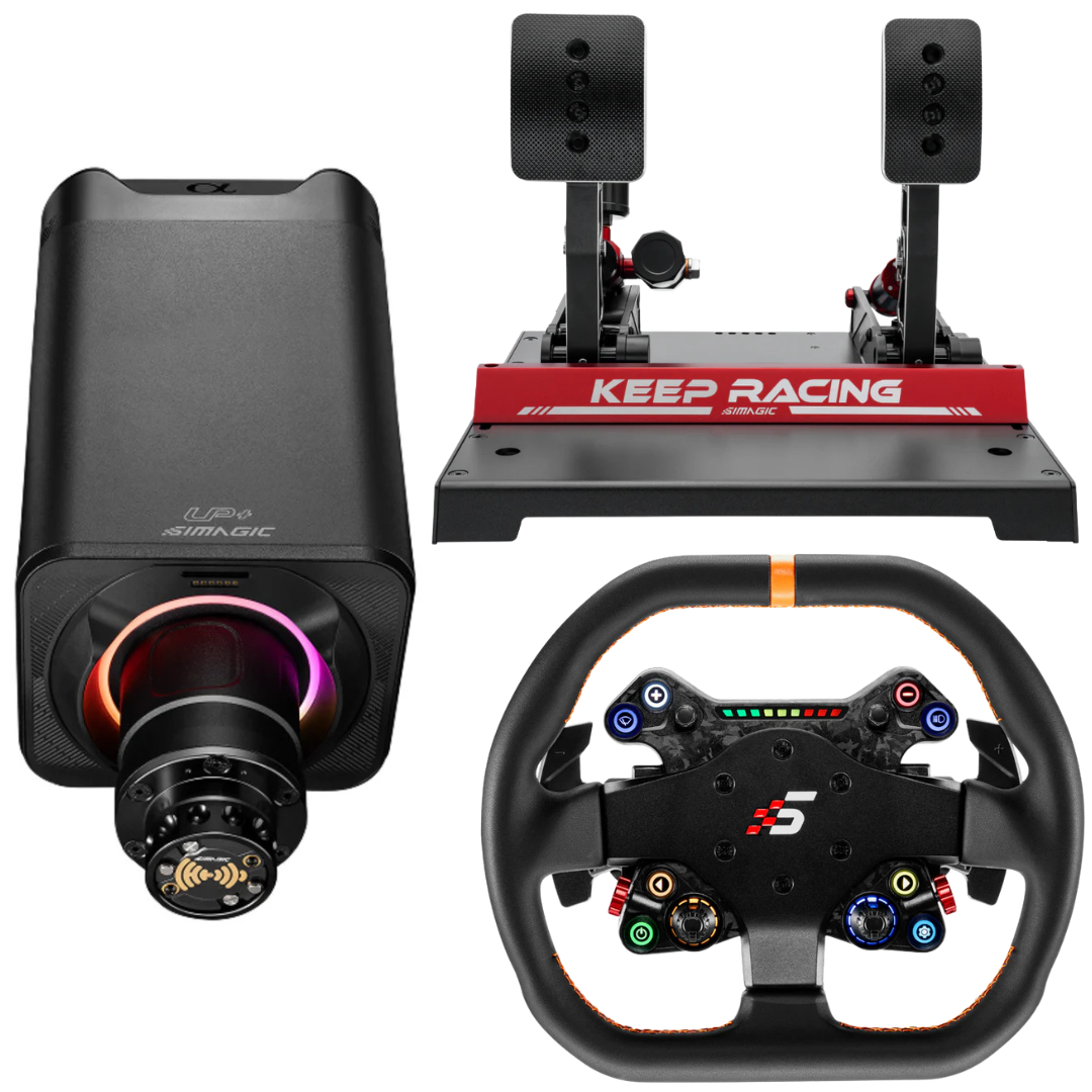 Simagic Alpha Evo Pro / Ultra Pro-Grade Sim Racing Bundle