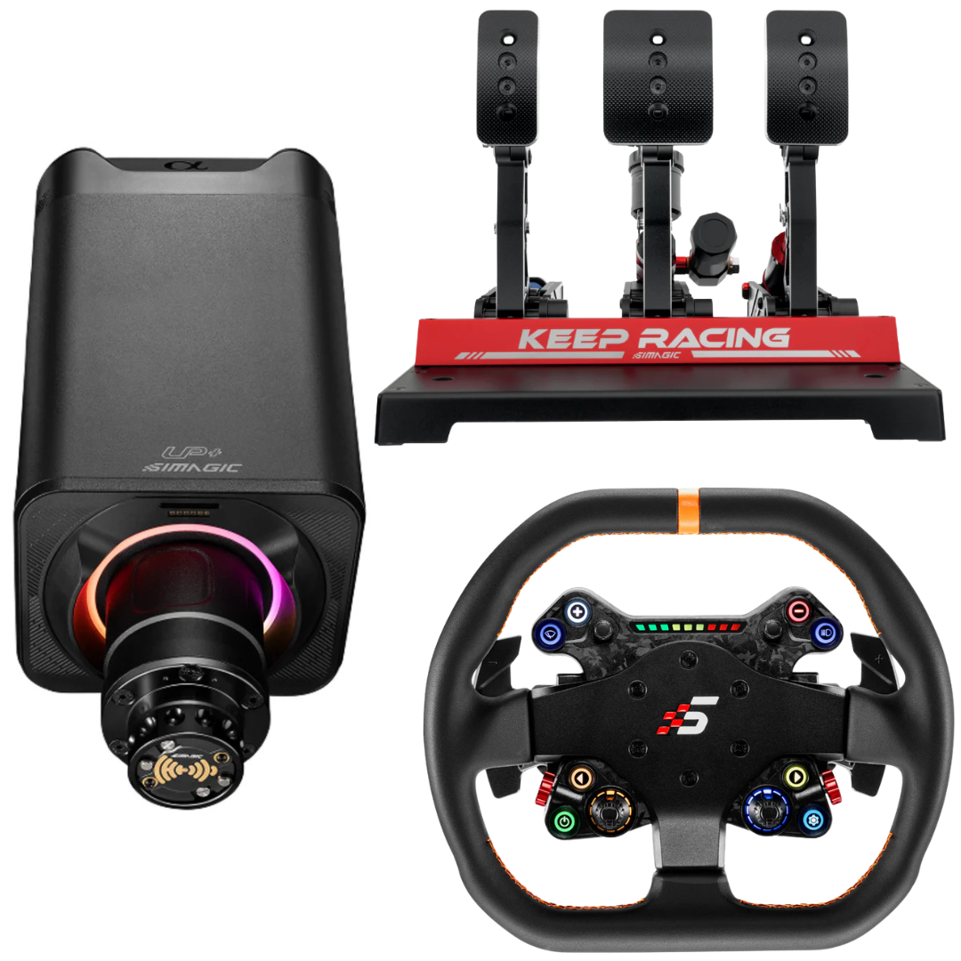 Simagic Alpha Evo Pro / Ultra Pro-Grade Sim Racing Bundle