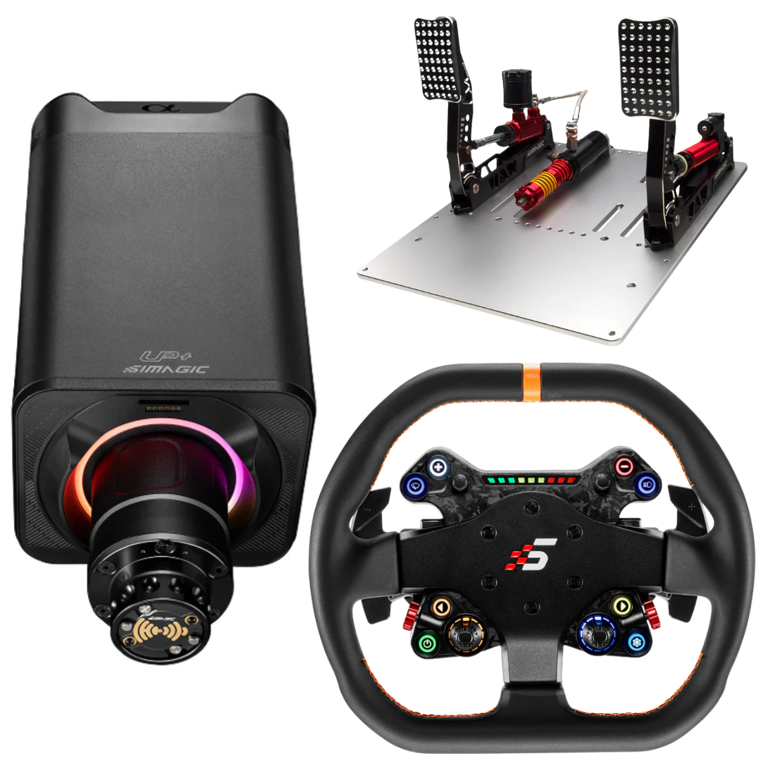 Simagic Alpha Evo Pro / Ultra Pro-Grade Sim Racing Bundle