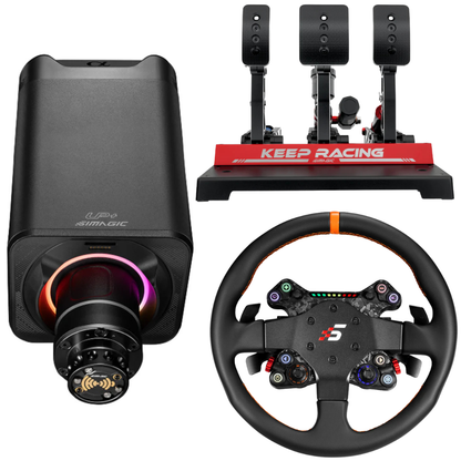 Simagic Alpha Evo Pro / Ultra Pro-Grade Sim Racing Bundle