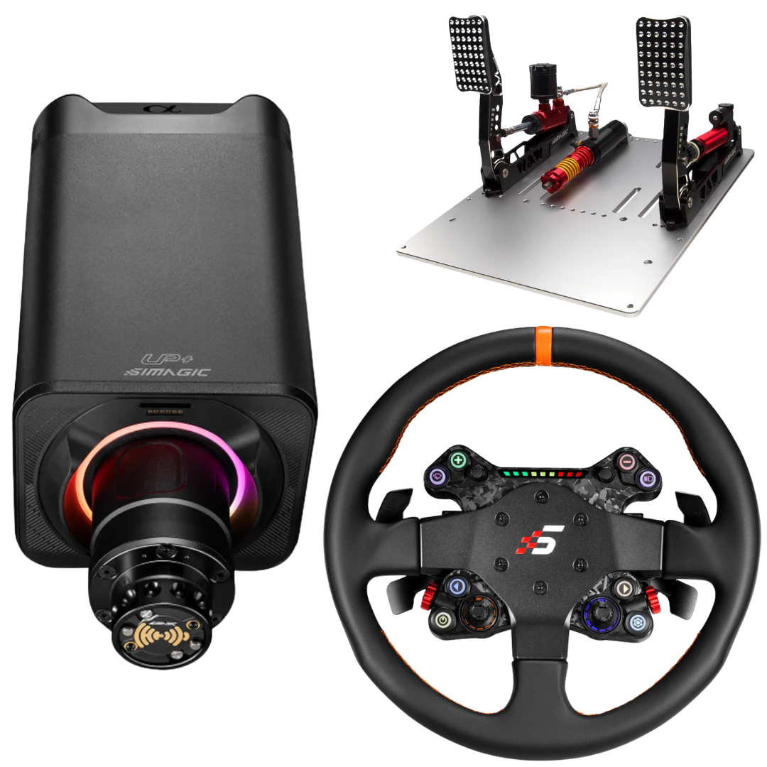 Simagic Alpha Evo Pro / Ultra Pro-Grade Sim Racing Bundle