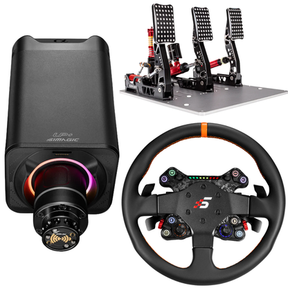 Simagic Alpha Evo Pro / Ultra Pro-Grade Sim Racing Bundle